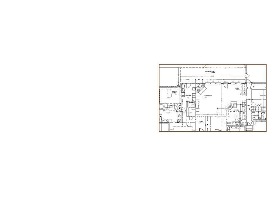  f you already own our property, our first step is to settle on a floor plan. Our starting point is the basic floor plan with input from you on how you would like it finished. By “finished”, we mean things like the exterior siding, roof type, floor coverings, cabinets and countertops, include appliances or not, etc. Other factors include whether you are in the city limits or not, have electricity to the property, are on “city” water and sewer, or need a septic tank or aerobic system. We can help with your floor plan and design. We have plans that we have built and we will sit down with you and modify one of our existing plans or develop a new plan that works for you and your needs. We can also work from a floor plan you already have – even a sketch. We have computer-drafting software to put your plan into the beginning stages of a working drawing (this would enable us to figure an approximate price and budget) then refer you to a draftsman/architect to complete the details of the drawings. If you would like to use one, we can suggest a draftsman / architect. ﷯There are also several websites that have good floor plans and search capabilities such as: www.houseplans.com www.southernlivinghouseplans.com www.houseplanguys.com www.thehousedesigners.com www.coolhouseplans.com We can help you with financing if you need it. We have worked with several of the local banks and are familiar with their process and would be glad to give you the point of contact for you to pursue financing. Or, we would be glad to work with your banker or other financial institution. We build several homes where cost is a major concern – as it is with most people. That is why our flexibility works to your advantage. We can tailor the floor plan and finish-out specifications to fit your budget. To finalize, we’ll need to know where the property is and at no cost to you, we can visit your property to give you an analysis of the building site (e.g., home location, slope & impact on foundation cost if any). From the site analysis and floor plan, we can develop final cost figures and estimate our time line for starting and completion. I hope this helps! If you have any questions, please let me know. I look forward to hearing from you. Thanks, Richard 